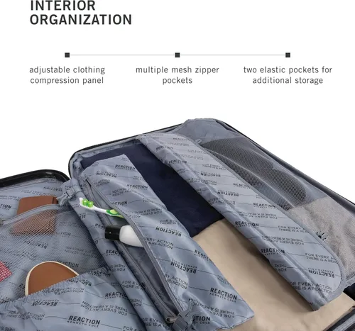 Vista 3 de Kenneth Cole REACTION Renegade_Collection Equipaje, Negro