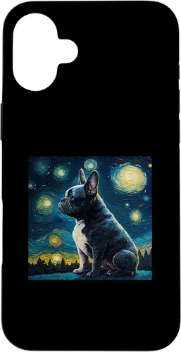 Vista 23 de Funda para iPhone 17 de perro Bulldog francés Van GOH
