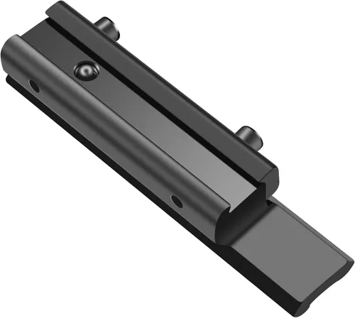 Vista 4 de LONSEL Adaptador de riel de cola de milano a Picatinny de 11 mm a 21 mm - Montura de conversión de riel elevador de mira de perfil bajo - Montura