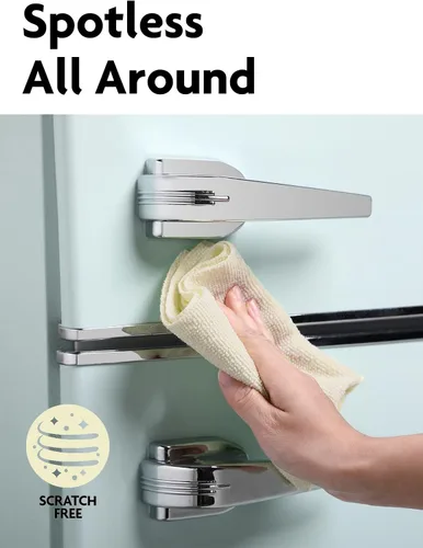 Vista 4 de Fantasticlean Rollo de paño de limpieza de microfibra, paquete de 40, toallas de microfibra extraíbles, 12 x 12 pulgadas, reutilizables, lavables