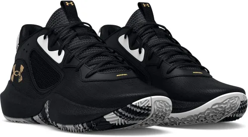 Vista 5 de Under Armour Tenis de baloncesto unisex para niños con bloqueo escolar 6