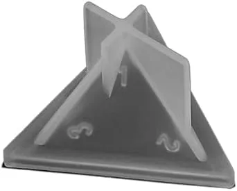 19 Formas Dados Silicona Moldes Filete Cuadrado Triángulo Dados Resina Epoxy Molde para DIY Cristal Dados Carfts Joyería Fabricación Suministros