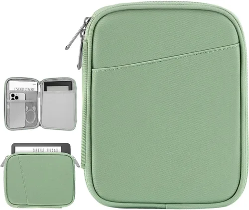 Vista 9 de Funda Protectora de Transporte de 6-7 Pulgadas para Kindle 11ª generación 6" 2024/2022, Kindle 10ª/8ª generación 6" 2019/2016, Kindle Paperwhite