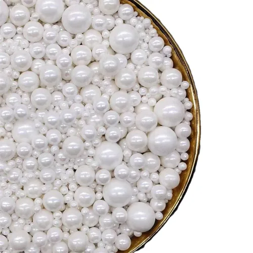 Vista 19 de Gránulos negros de Navidad, mezcla de chispas para tartas, 4.6 onzas, 4.6 onzas, perlas de azúcar, perlas de caramelo comestibles para decoración