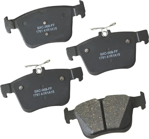 Vista 36 de Pastillas de freno traseras cerámicas Bendix Premium SBC1337 para Cadillac CTS 2014-2008, SRX 2016-2010, Chevrolet Camaro 2015-2010, Saab 9-4X 2011