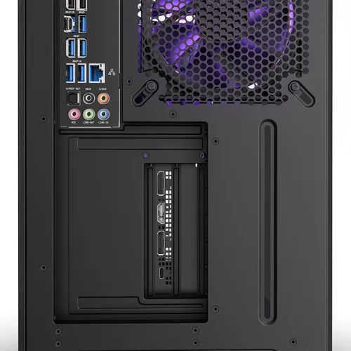 Vista 10 de NZXT Kit de montaje vertical de GPU - AB-RH175-B1-6.890 in PCIe 4.0x16 Cable elevador - Soporte de GPU - Soporte de acero resistente - Negro