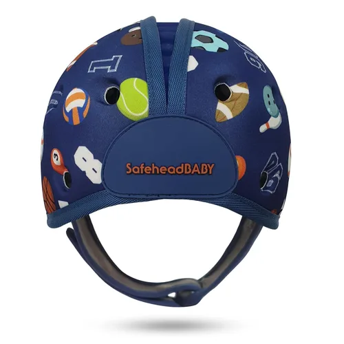 Vista 10 de SafeheadBABY Casco protector de cabeza de bebé suave para gatear y caminar de 7 a 24 meses - Casco de seguridad infantil ultraligero y transpirable