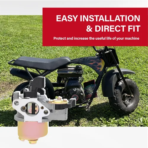 Vista 7 de NIMTEK Carburador para MOTOVOX MBX10 MBX11 79cc 97CC 2.8HP Mini Baja Doodlebug Doodle Bug Db30 Dirt Pit Mini Bike 3/5 "Air Intake Carb