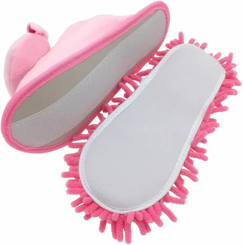 Vista 5 de Super Chenille - Pantuflas lavables de microfibra para mopa, limpieza de suelos y polvo, varios tamaños