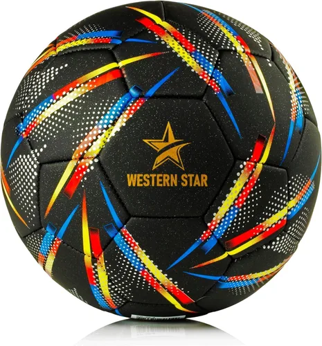 Vista 29 de Western Star Soccer Ball Helix- Size 3 4 5 - Official Match Grade Soccer Balls - Attractive and Durable Design
