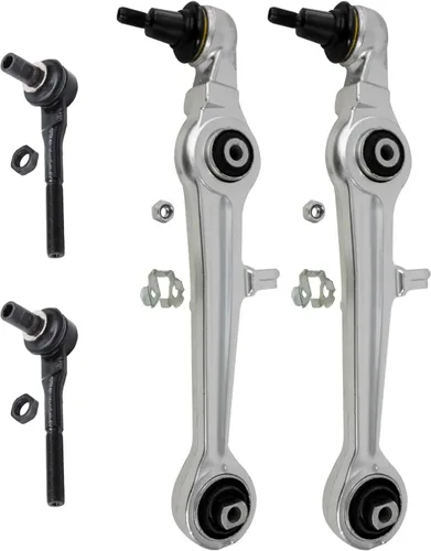 Vista 147 de Detroit Axle - 4 brazos de control traseros para Ford C-Max Focus Mazda 3 5 Volvo C30 C70 S40 V50, 4 brazos de control superior e inferior