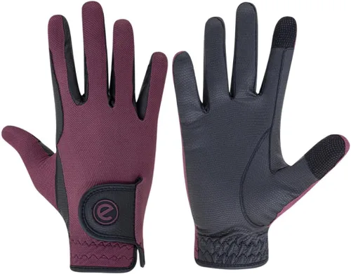 Vista 16 de eGlove - EQUEST GripPro X-LITE Guantes de equitación - Ligeros, transpirables, Material antideslizante - Parte trasera de malla cómoda - Guantes