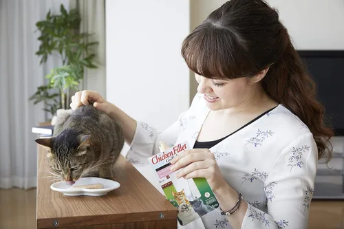 Vista 6 de Inaba Usa504 Ciao - Golosina para gatos a la parrilla con vitamina E añadida, talla única/0.5 onzas