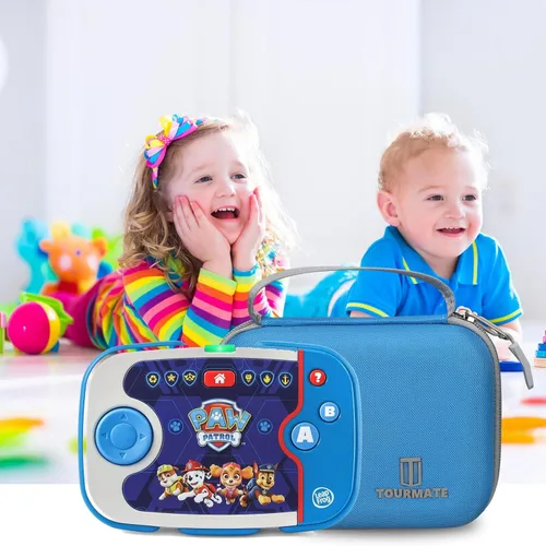 Vista 6 de Estuche rígido compatible con Leapfrog para videojuegos de aprendizaje de Paw Patrol, solo funda