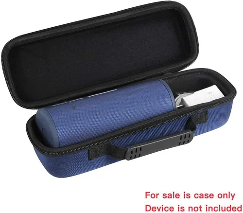 Vista 3 de Hermitshell Funda de viaje compatible con Ultimate Ears UE Boom 3 altavoz inalámbrico portátil Bluetooth (azul laguna)