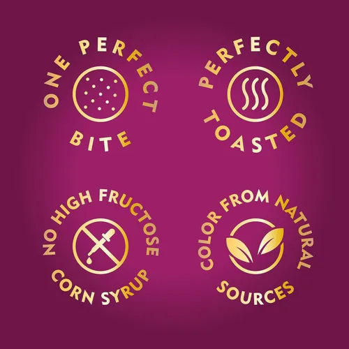 Vista 7 de Kellogg's Toasteds Galletas para fiestas, aperitivos listos para sumergir, trigo cosechado (6 cajas)