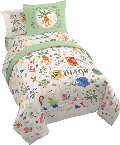 Vista 11 de Jay Franco Disney Lilo and Stitch - Juego de edredón tamaño Full, ropa de cama de 7 piezas, incluye juego de sábanas y fundas de almohada, ropa