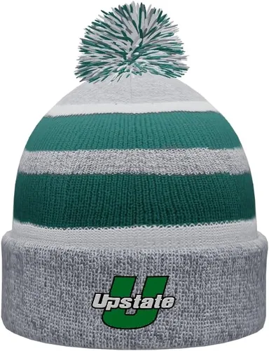 Vista 52 de NCAA Prime - Gorro de punto de invierno con pompón plegable