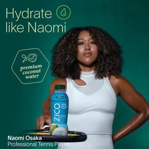 Vista 5 de Zico Beverages Bebida natural del agua de coco 100%, sin azúcar agregada sin gluten, 16.9 fl oz (paquete de 12)