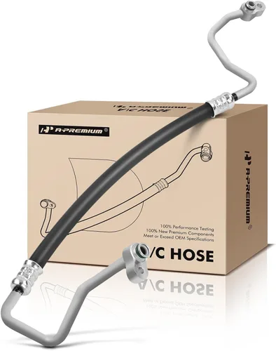 A-Premium Conjunto de manguera de línea de descarga de A/C compatible con Honda CR-V 2007-2011 L4 2.4L, compresor a condensador