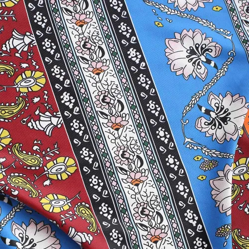 Vista 5 de ZAFUL - Conjunto de tankini con cuello redondo para mujer, diseño anudado y de cintura alta, traje de baño de dos piezas