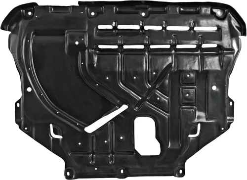 Vista 3 de Evan Fischer Protector contra salpicaduras de motor delantero compatible con Ford Escape 2013-2019, compatible con LINCOLN MKC 2015-2019, bajo