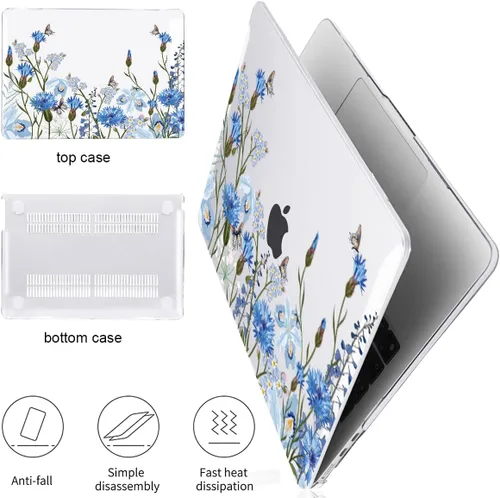 Vista 4 de Funda compatible con MacBook Air de 15 pulgadas M5 2026 2025 2024 2023 versión modelo M4 A3241 A3114 M3 A2941 M2 con pantalla de retina líquida