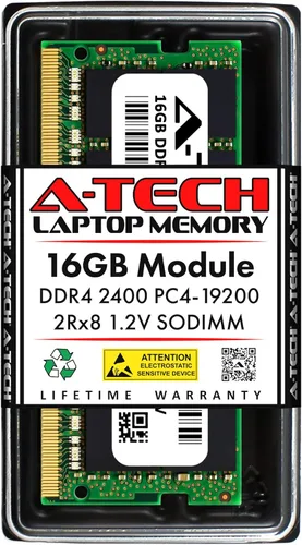 Vista 11 de A-Tech 4GB DDR4 2400 MHz SODIMM PC4-19200 (PC4-2400T) CL17 Módulo de Memoria RAM para Laptop No-ECC