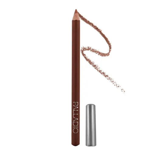 Vista 17 de Palladio Lápiz delineador de labios, de madera, firme pero suave, contornea y delinea con facilidad, labios perfectamente delineados, cómodo