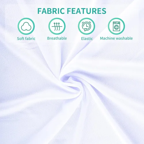 Vista 7 de Almohada de cuña de cama de tamaño matrimonial (54 x 10 x 6 pulgadas) para dormir, almohada de cabecero, relleno de huecos de cama, cuña de colchón