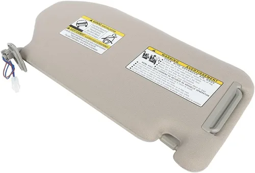 Vista 27 de ECCPP 74310-0T022-A1 Visera solar del lado derecho del pasajero con espejo para Toyota Venza 2009, 2010, 2011, 2012, 2013, 2014, 2015, 2016