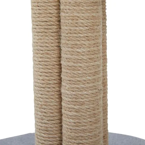 Vista 9 de EveryYay by Petco Scratchin' The Surface - Rascador para gatos con poste de juego de 3 lados de 20.5 pulgadas de alto