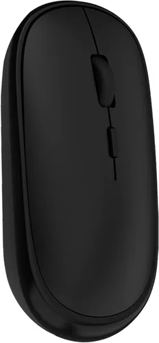 Vista 10 de Slim Silent 2.4G Ratón óptico inalámbrico, naranja Negro