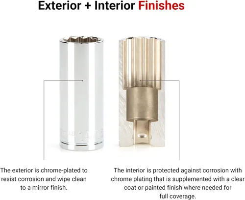 Vista 2 de TEKTON Unidad de 1/2 pulgada x 1-3/16 pulgadas de profundidad de 12 puntos SHD23230