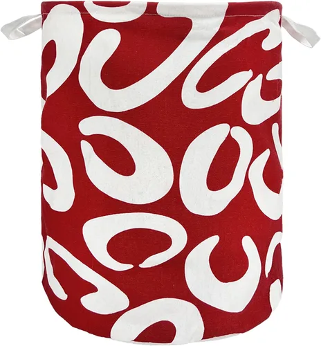 Vista 21 de Merdes Cesta de Ropa Sucia Plegable Impermeable de 19.7'', Cesta de Ropa Sucia, Organizador de Almacenamiento Contenedor de Lino para Colección