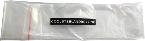 Vista 4 de COOLSTEELANDBEYOND Gothic Punk Mens Wide Black Leather Bracelet Wristband Accented with Chain and Rivets