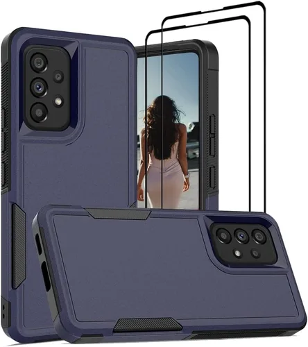 Vista 82 de Jeylly Funda para Samsung Galaxy A23, Galaxy A13 4G/5G/A23 5G/A04/A04s Funda de absorción de golpes híbrida TPU antiarañazos resistente cubierta