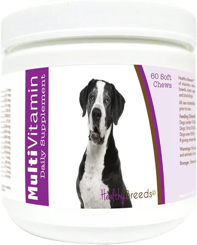 Vista 100 de Healthy Breeds Affenpinscher - Masticables blandos multivitamínicos, 60