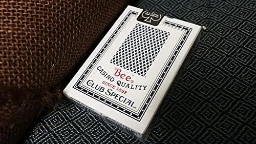 Vista 2 de Murphy's Magic Supplies, Inc. Bee Lotus Casino Grado (Azul) Juego de cartas