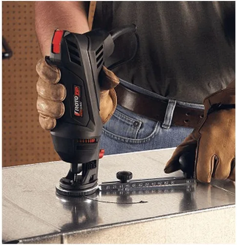 Vista 6 de RotoZip RotoSaw Sistema espiral de alta velocidad de 120 V 5.5 Amp con accesorios (renovado)