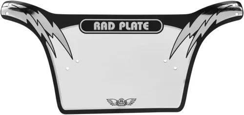 Placa Numérica Rad Negro/Plata - 4389
