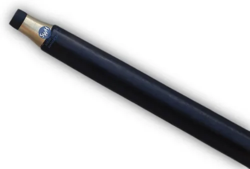 Vista 2 de Artesanía de madera maciza estilo vintage, bastón de madera antiguo, mango de diseño de latón, regalo 36 pulgadas.