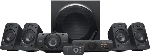 Sistema de altavoces de sonido envolvente Logitech Z906 5.1 - Certificado THX, Dolby Digital y DTS Digital - Negro