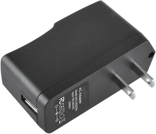 Vista 2 de Cargador de alimentación de puerto USB-A de 10 W con cable USB-C compatible con Meta Oculus Quest 1 2 VR