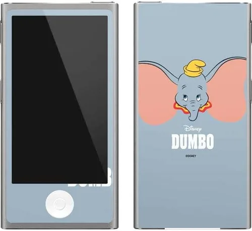 Skinit Calcomanía para reproductor de MP3 compatible con iPod Nano (7ª generación y 2012), diseño de retrato de Disney Dumbo con licencia oficial