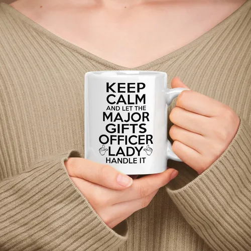 Vista 18 de Gift For Advocate - Taza de cerámica blanca de 11 onzas y 15 onzas – Keep Calm & Let The Advocate Lady Handle It