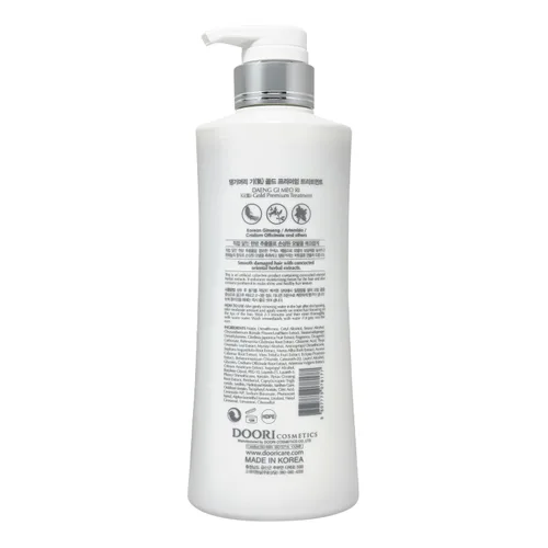 Vista 3 de Daeng Gi Meo Ri - Ki Gold Premium 3 champú+1 juego de tratamiento, humectación efectiva para cabello seco y áspero, sin color artificial, 16.9 fl