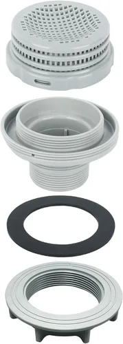 Vista 9 de Conector de manguera de piscina para piezas Intex 10744 10256 10255 Conector de filtro roscado arandela de tuerca (10253)