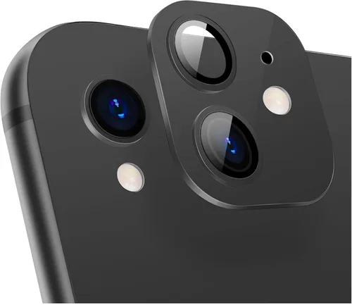 Vista 8 de LucBuy Protector de lente de cámara para iPhone X/XS/XS MAX Convert to iPhone 11 Pro/11 Pro Max, película de vidrio templado transparente ultra