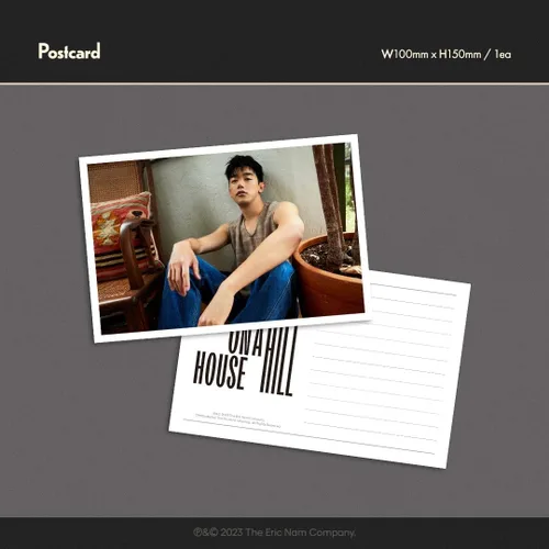 Vista 4 de Eric Nam House on a Hill 3er álbum CD+Photobook+Postal+Photocard+Tracking Sealed